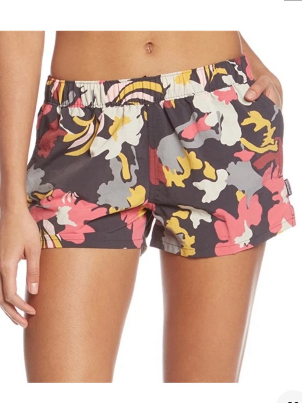 Patagonia Barely Baggies Shorts Floral M